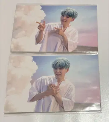 BTS DNA 사노쿠 포토 카드 윤기 SUGA