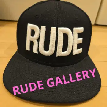 RUDE GALLERY 야구 모자 블랙