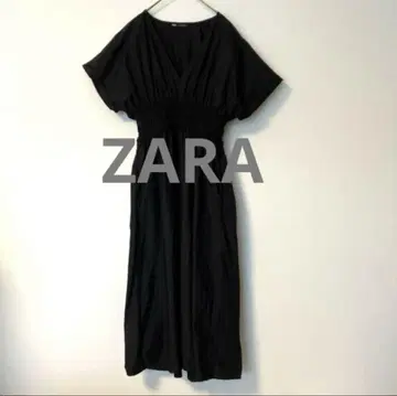 ZARA 자라 셔링 디 V넥 원피스 sizeEURL