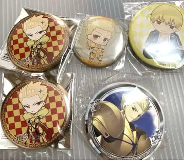 Fate FGO 세가 프라이즈 캔뱃지 캐릭터 배지 길가메쉬