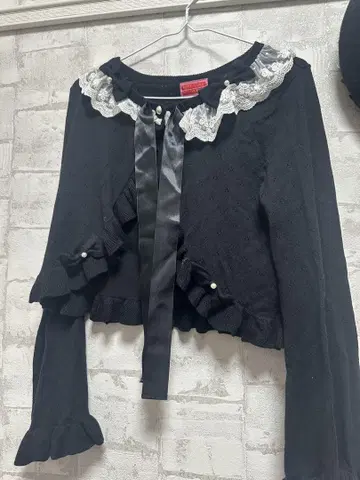 BABY 장미 튤 레이스 볼레로