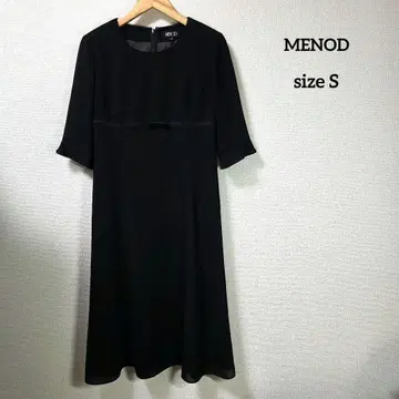 MENOD 포멀 세레모니 원피스 블랙