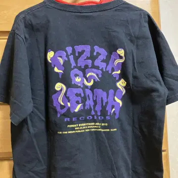 PIZZA OF DEATH 피자 오브 데스 사바시스터 티셔츠 M 사이즈