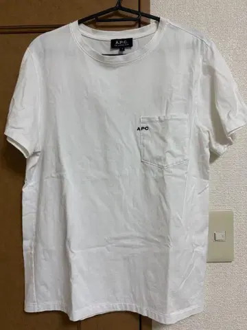 A.P.C. 화이트 티셔츠 S 사이즈