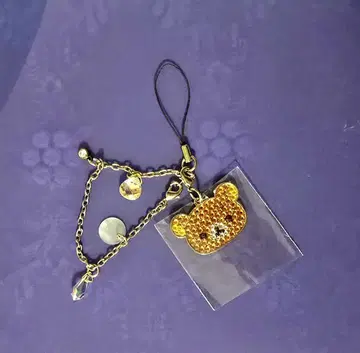 리락쿠마 큐빅 키체인