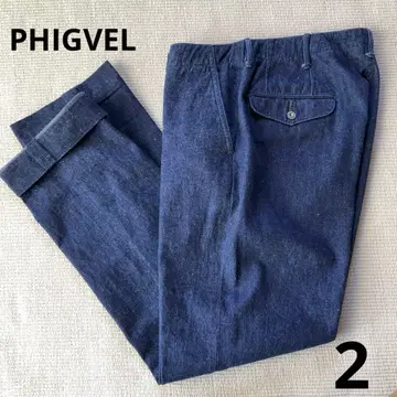 PHIGVEL 피그벨 데님 팬츠 데님 트라우저 일본제 W33