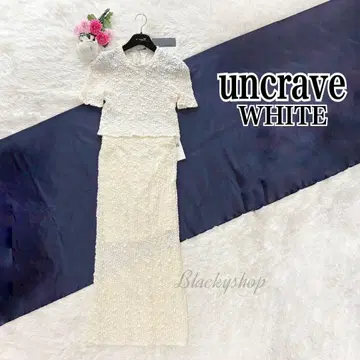 [미사용] uncrave 스트레치 레이스 상의 스커트 셋업 1