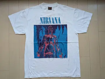 NIRVANA 티셔츠 L 사이즈 SLIVER