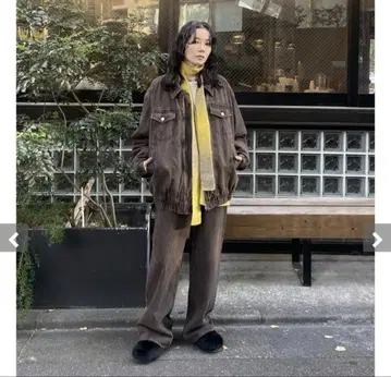 sly 데님 브라운 셋업