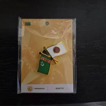 오사카 간사이 엑스포 투르크메니스탄 파빌리온 핀 배지
