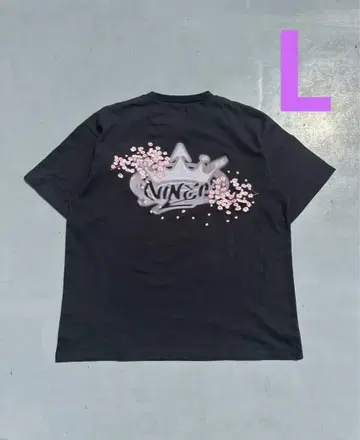 9090 Sakura Motion King 로고 티