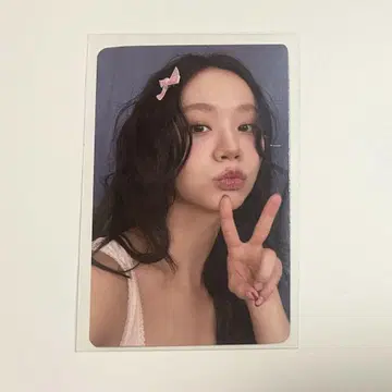 HYERI 팬미팅 도쿄 트레이딩 카드
