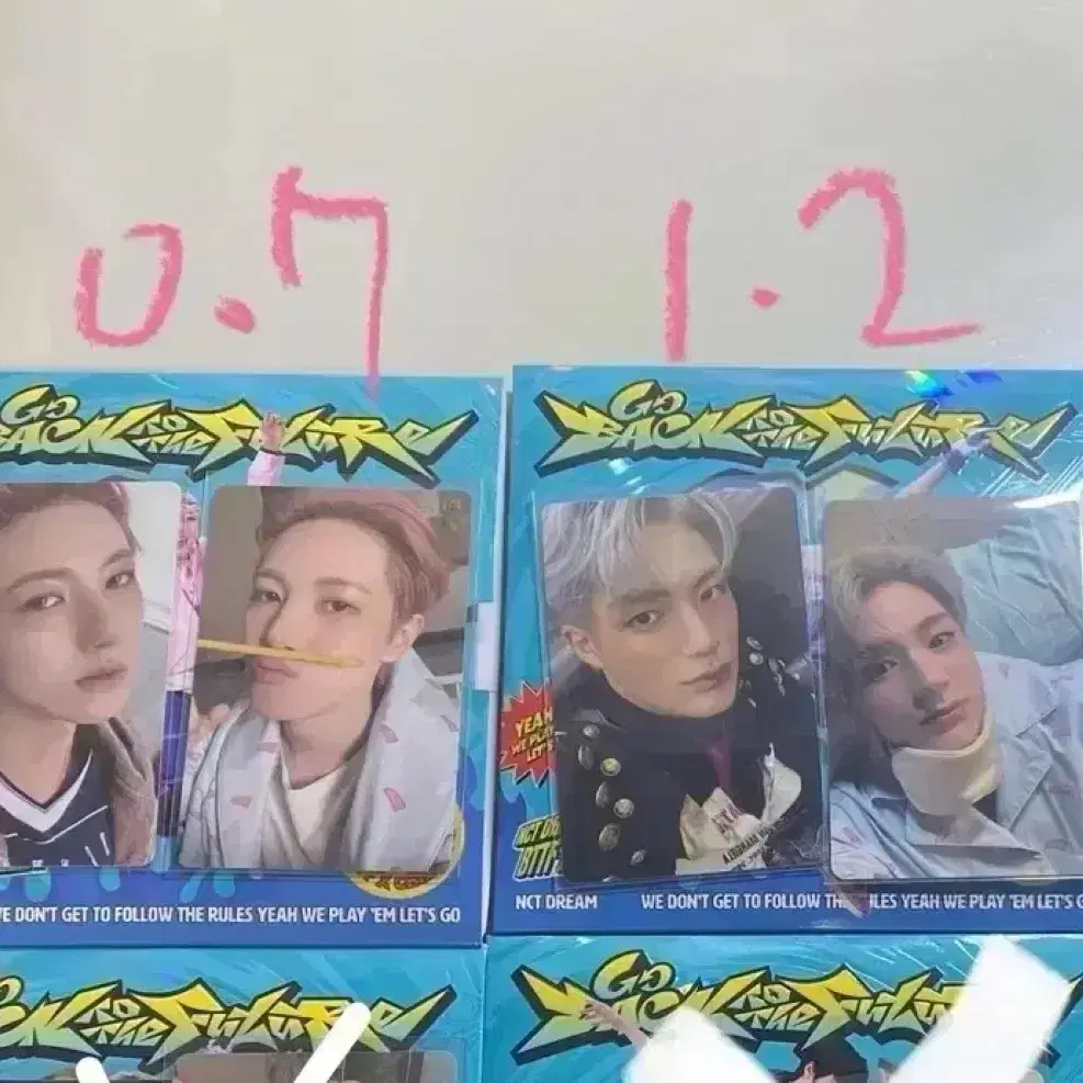 NCTDREAM BTTF ktown4u ジェノ ジェミン チソン セット NCT | 엔시티 NCT Dream BTTF Jeno Digipack Full Set Ktown4u