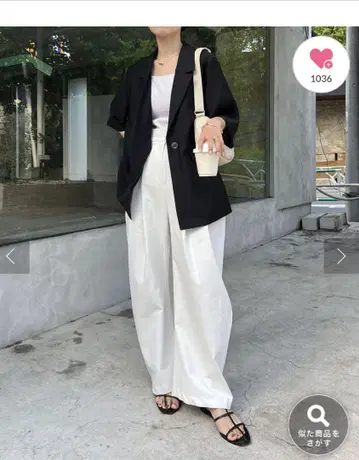 CAPRICIEUX LE'MAGE 반팔 시어 셔츠 자켓
