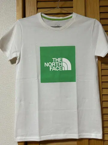 THE NORTH FACE 로고 프린트 티셔츠 M 사이즈 그린