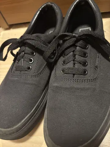 VANS 올블랙 26cm