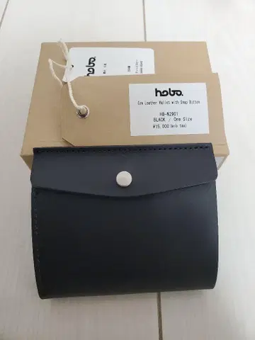 hobo 지갑 가죽 블랙