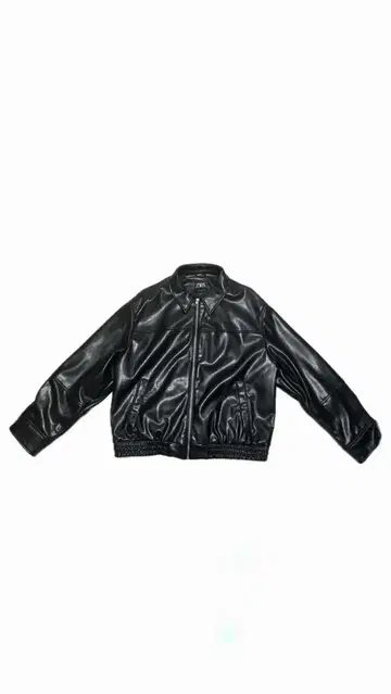 ZARA 블랙 가죽 자켓