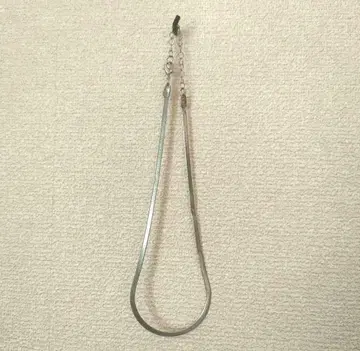 심플 실버 목걸이