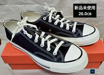 [미사용 새상품] 한국 한정판 로우컷 26.0cm 컨버스