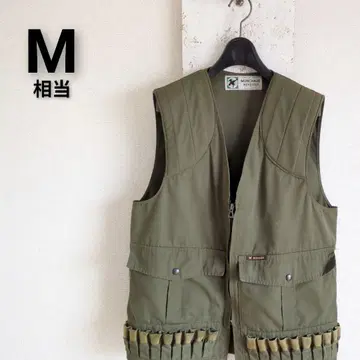 프랑스제 빈티지 헌팅 베스트 MONCHAUX M 상당