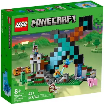 레고 21244 마인크래프트 다이아몬드 검의 기지 Minecraft