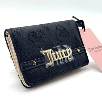 Juicy Couture 블랙 코인 케이스 카드 케이스