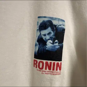 90s 빈티지 RONIN 프린트 티셔츠 로버트 드 니로