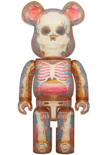 정품 BE@RBRICK SHELTERBANK THE HUMAN BEAR