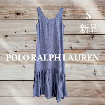 POLO 랄프 로렌 원피스 린넨 린넨 미국 구매 새상품