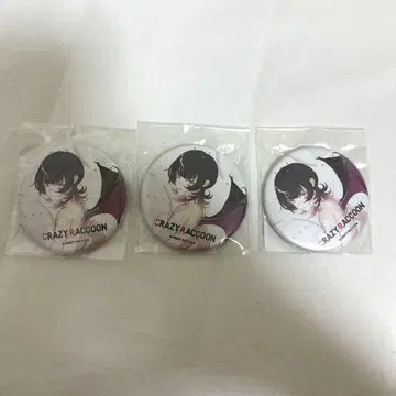 Sitetampo Jr. crazyraccoon cr  캔뱃지