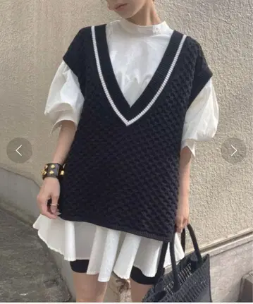 아메리 플레어 셔츠와 베스트