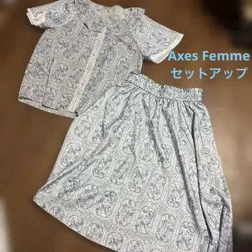 Axes Femme 꽃무늬 셋업 M 사이즈