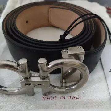Salvatore Ferragamo 벨트 더블 간치니 버클 미사용 새상품