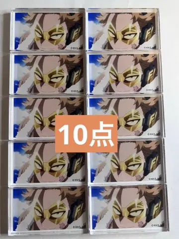 나의 히어로 아카데미아 히로아카 호크스 아크릴 블록 다이소