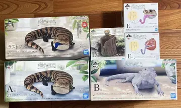 제일복권 파충류 & 양서류 A상 B상 D상 E상 라스트 원 피규어 6점