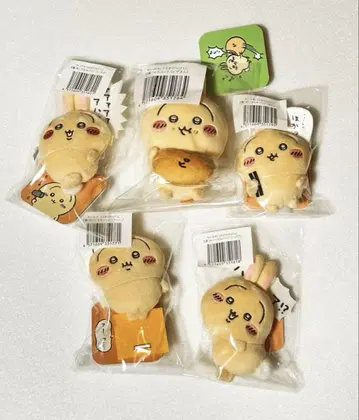 치이카와 토끼 투성이 복권 피자만 D상 E상 4점 5세트