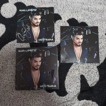 Adam Lambert High Drama 사인 포함