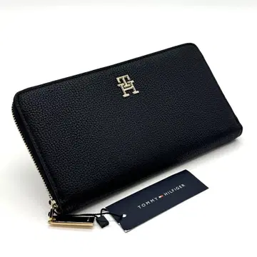 Tommy Hilfiger 블랙 장지갑 로고