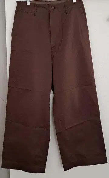 auralee washed finx chino wide pants