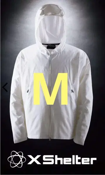 [새상품] 워크맨 X쉘터 서열 후디 M 화이트