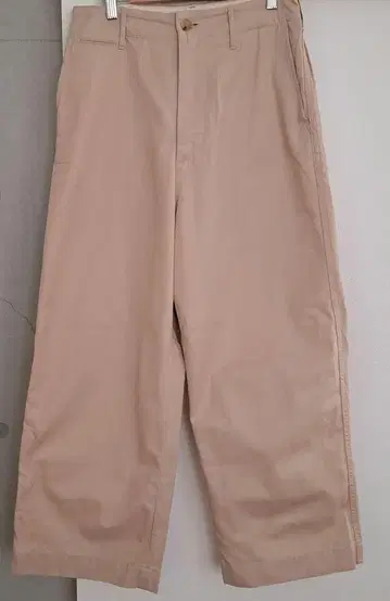 auralee washed finx chino wide pants
