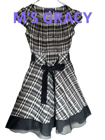 M'S GRACY 체크 원피스 38