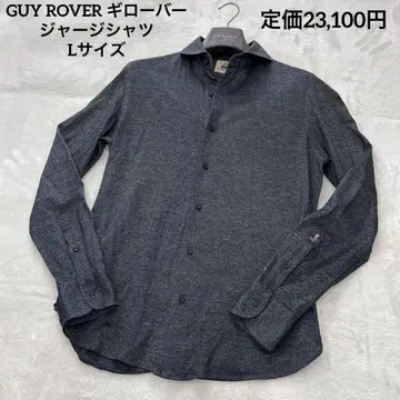 정가 23,100엔 GUY ROVER 가이 로버 저지 셔츠 L 사이즈