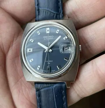 [새상품급] SEIKO 오토매틱 파랑 다이얼 빈티지