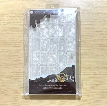 후쿠야 프리미엄 아크릴 프레임 화이트 초콜릿 브라운