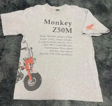 레어 90년대 Honda 혼다 몽키 Z50 티셔츠 남성용