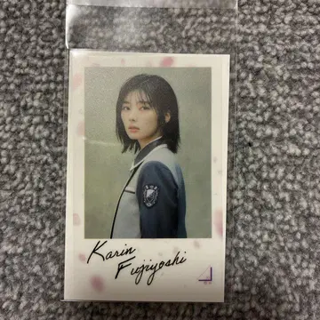 후지요시 카린 클리어 스티커 스타오바
