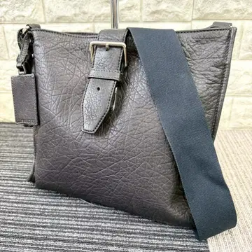 JIL SANDER 질 샌더 가죽 숄더백 벨트 블랙