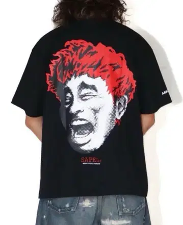 SAPEr MASATOSHI HAMADA 티셔츠 블랙